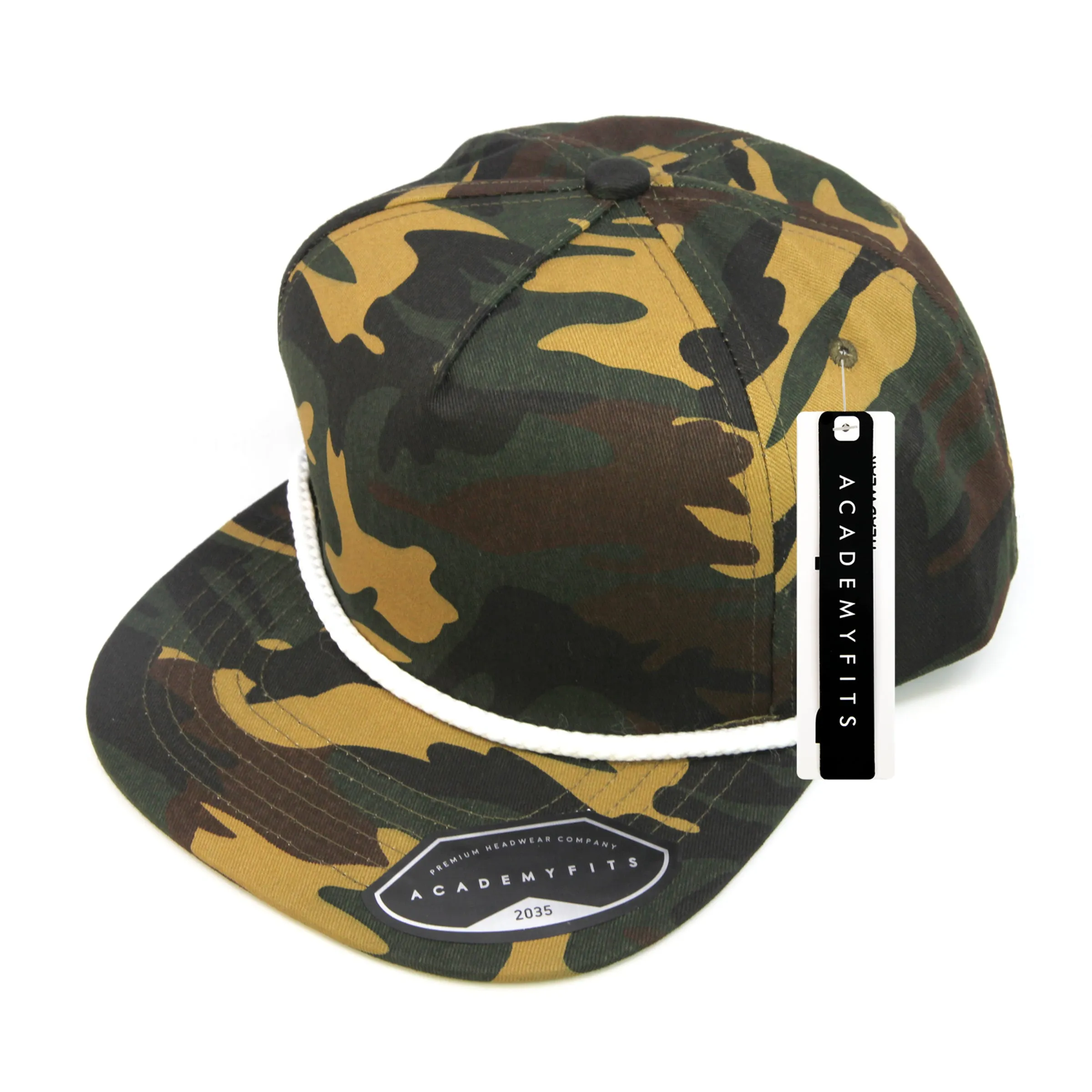 Academy Fits Golf Snapback Hat 2035