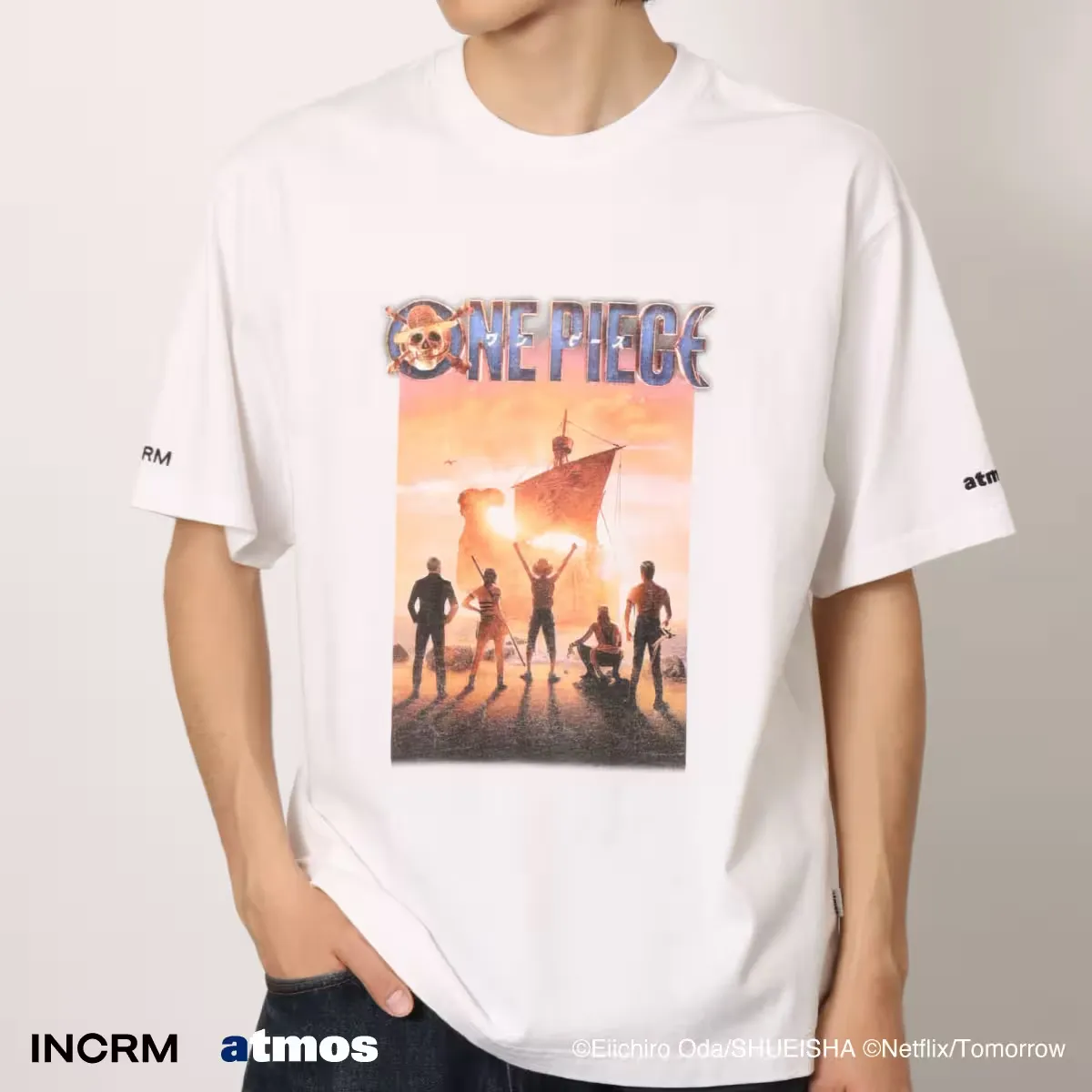 ATMOS X ONE PIECE X INCRM T-SHIRT