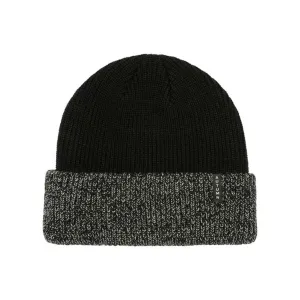Autumn Blocked Beanie - Black
