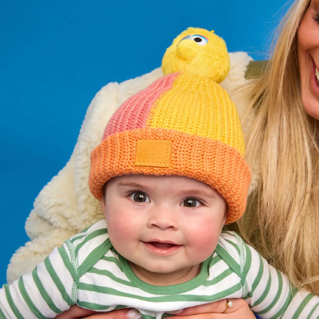 Baby Big Bird Pom Beanie