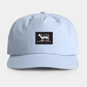 Black Sheep Nylon "Surf Cap" Snapback Hat Powder Blue