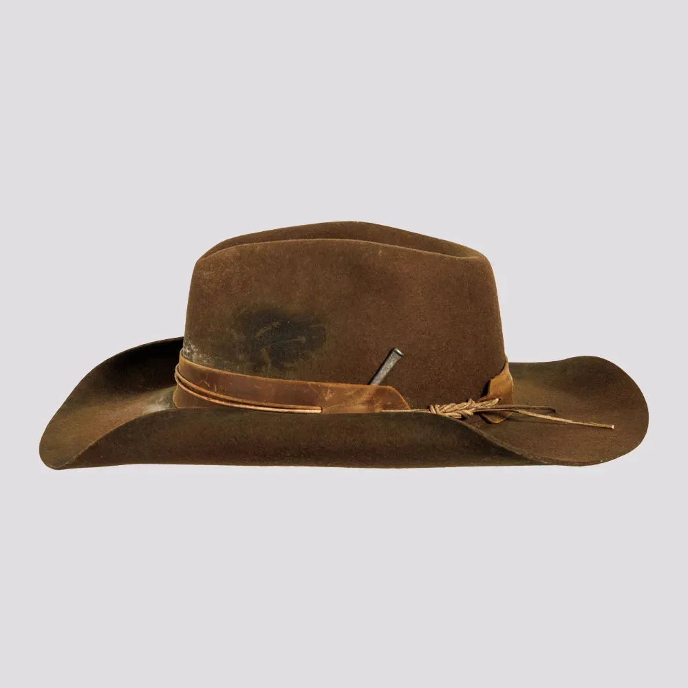 Bronson | Mens Distressed Wool Felt Cowboy Hat