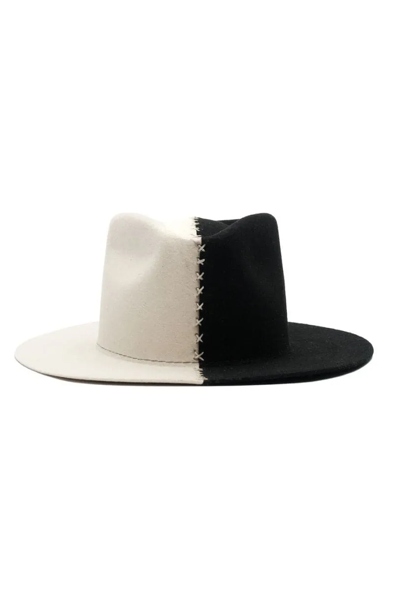 CARTER TWO-TONE FEDORA HAT