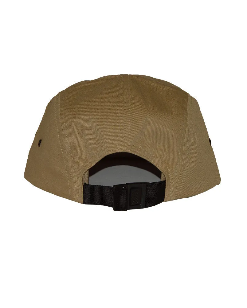 Classic Leather Script 5-Panel