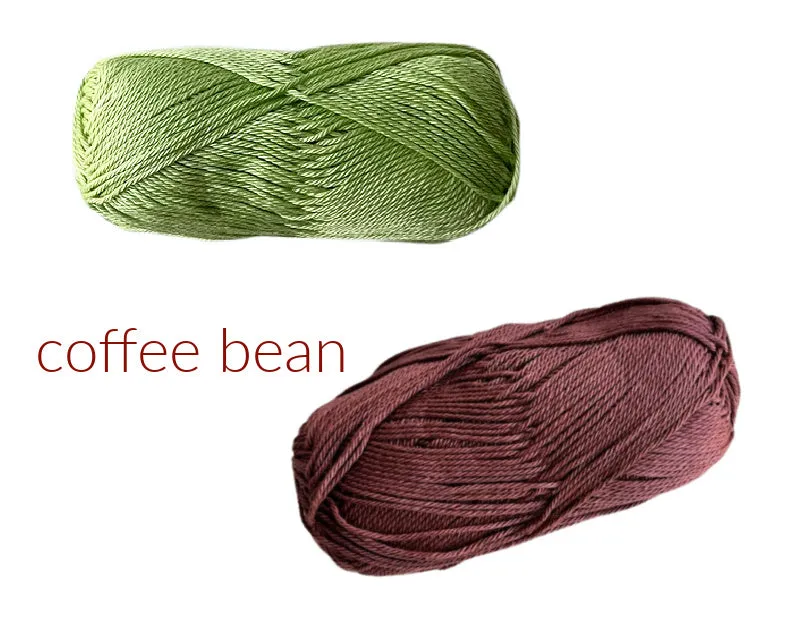 Coffee bean cowl