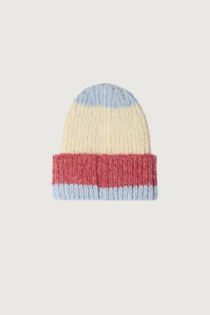 COLOR BLOCK BEANIE