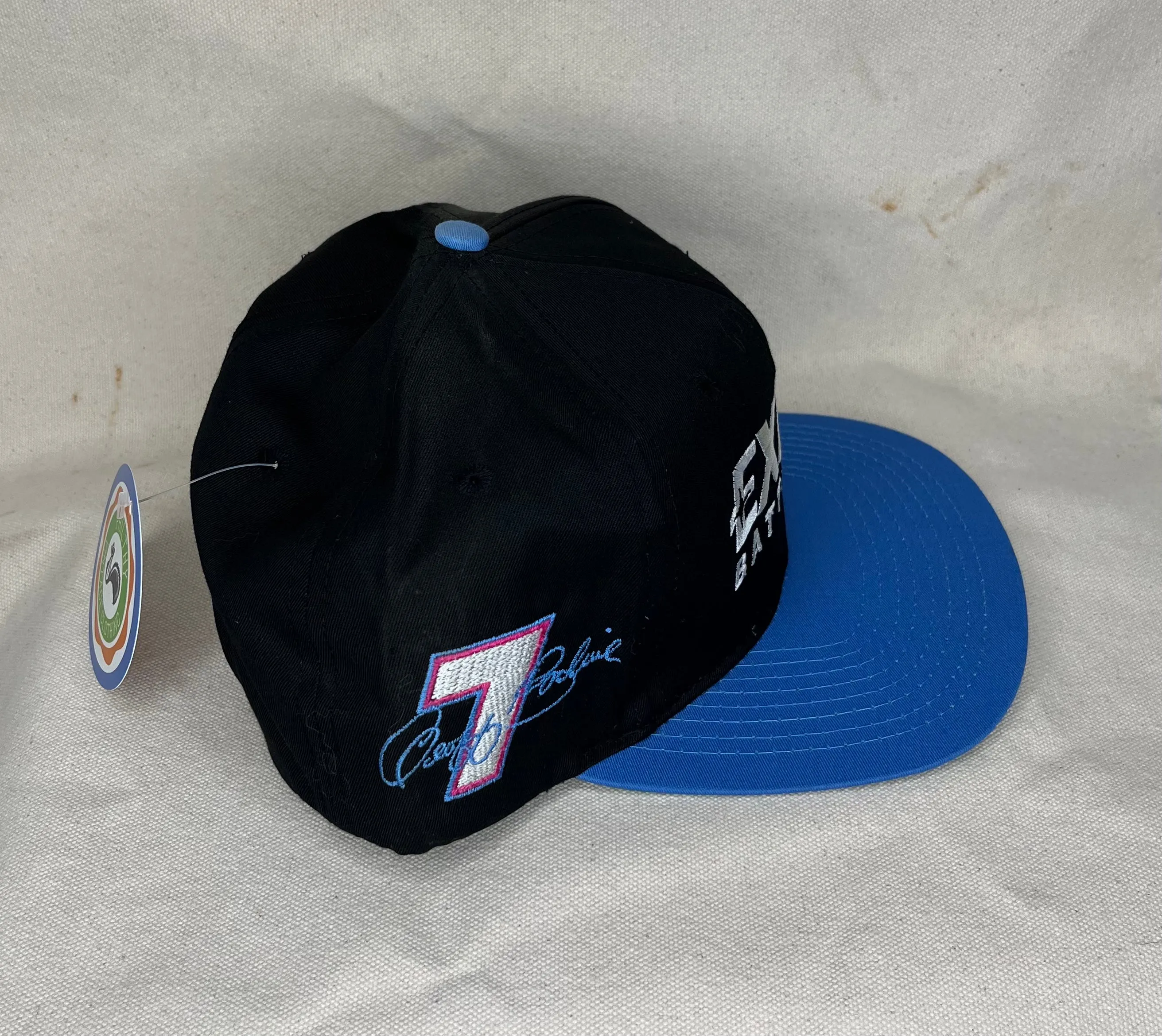 Deadstock Geoff Bodine Nascar Exide Batteries Snapback Hat