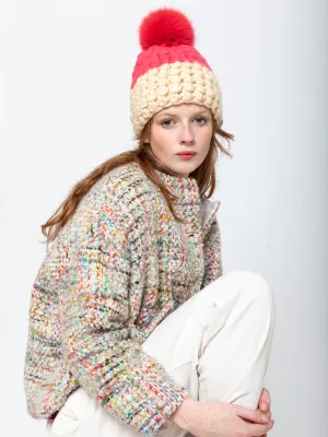 Deep Color Block - Candy Pink