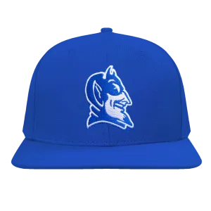 DUKE UNIVERSITY CLASSIC UNISEX PRIMARY LOGO WOOL SNAPBACK HAT (ROYAL BLUE)