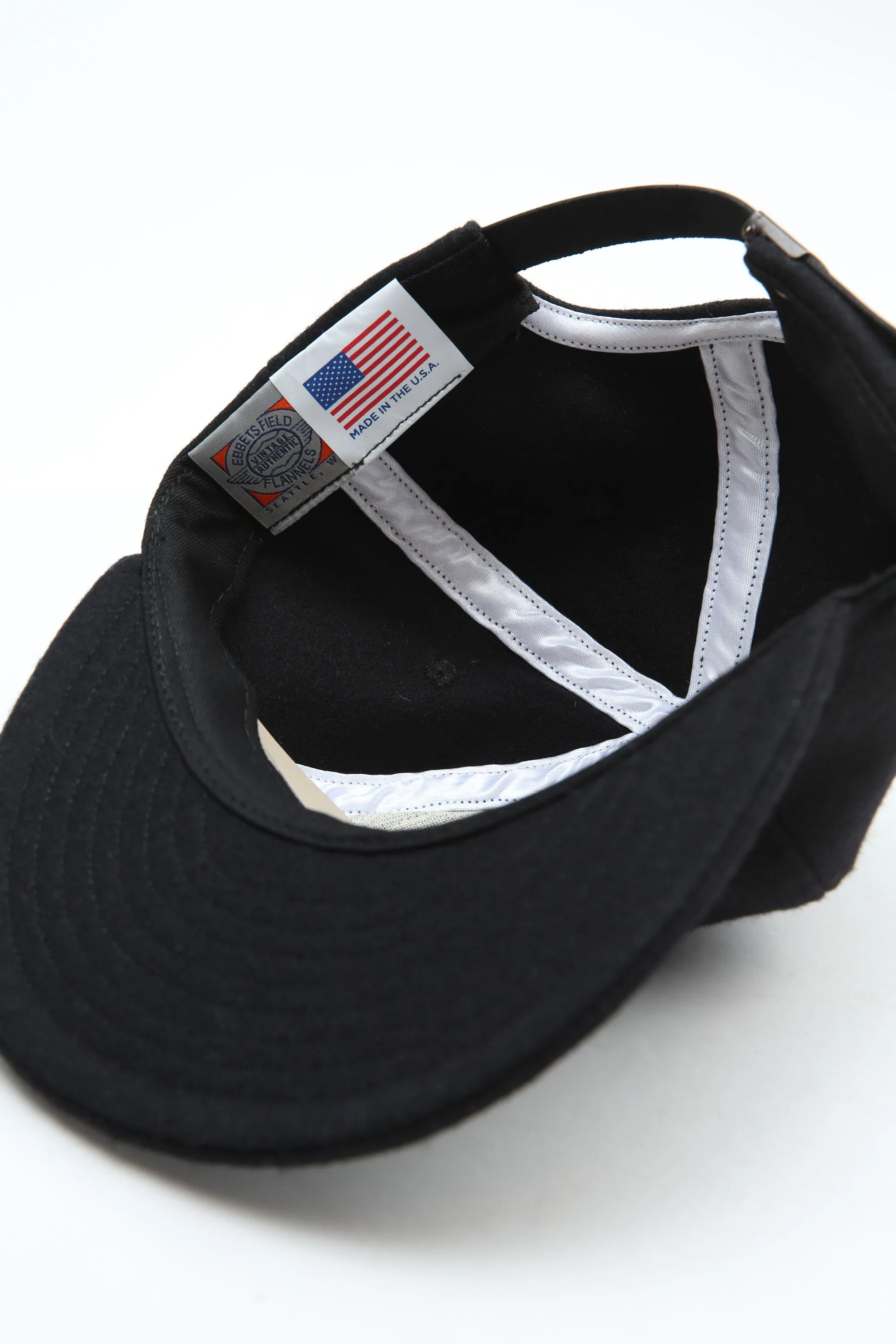 Ebbets x Totem Brand Co. Cap - Black Wool - EXCLUSIVE