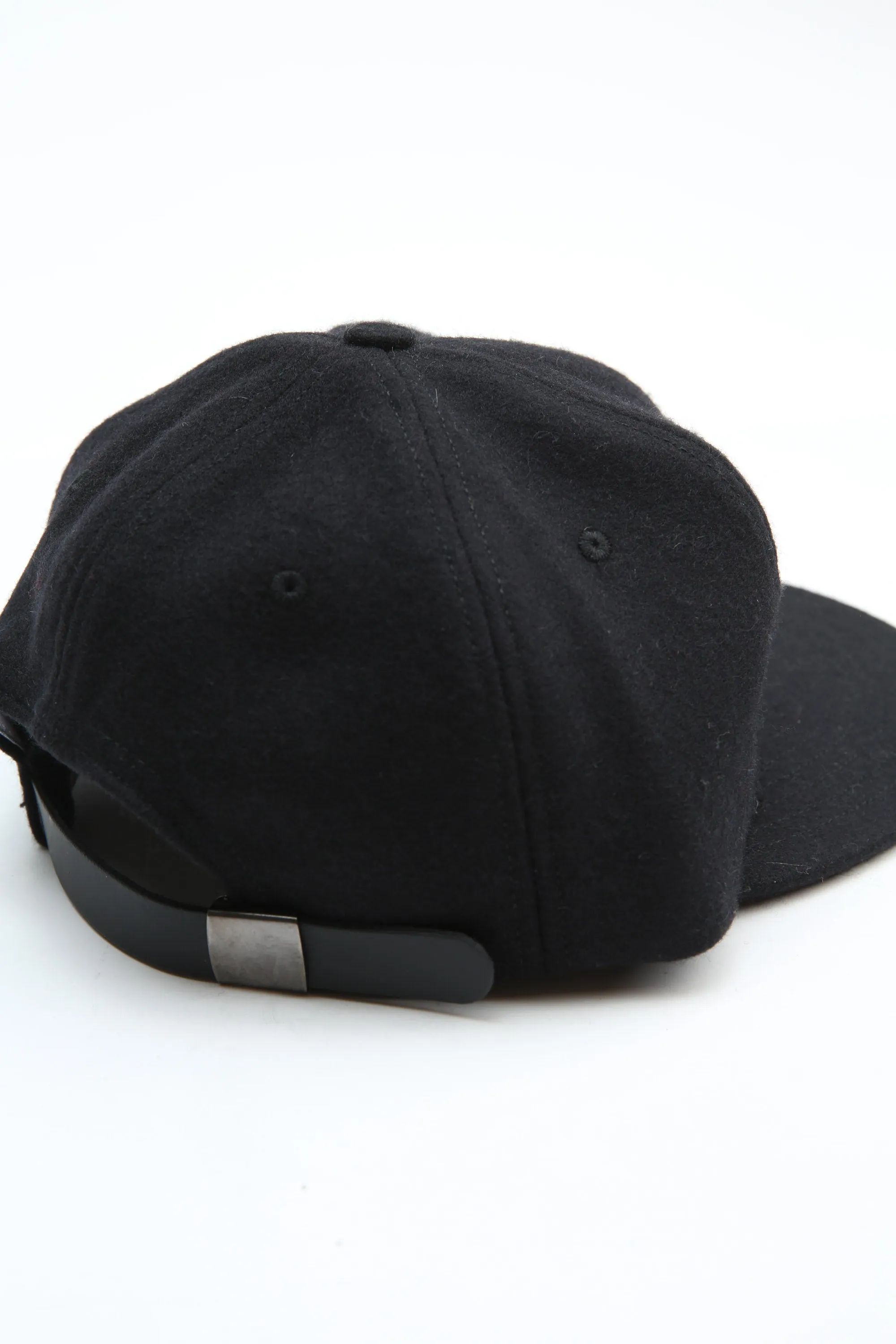 Ebbets x Totem Brand Co. Cap - Black Wool - EXCLUSIVE