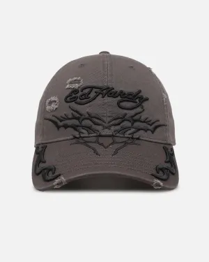 Ed Hardy Tribal Dad Strapback Hat Vintage Wash