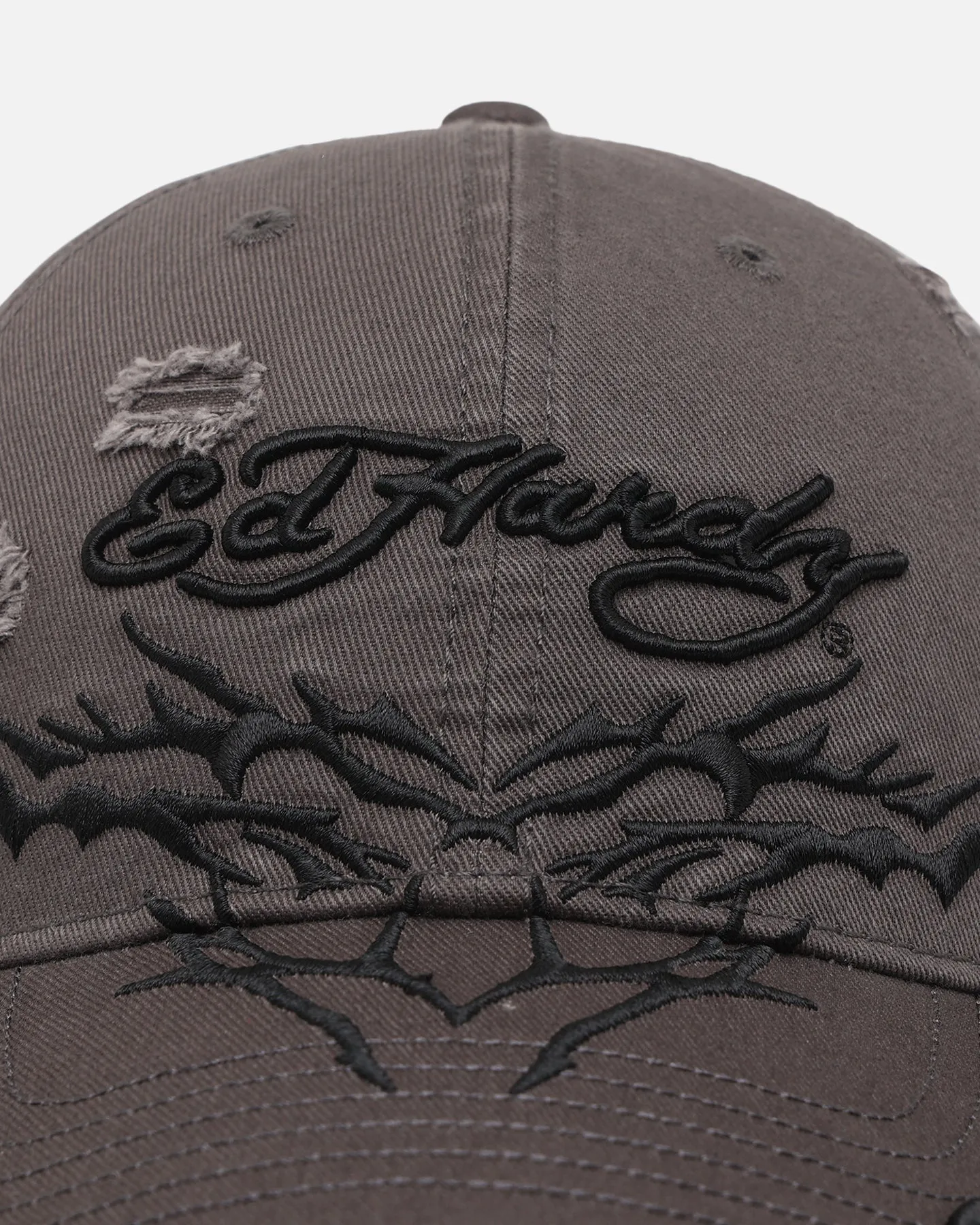 Ed Hardy Tribal Dad Strapback Hat Vintage Wash