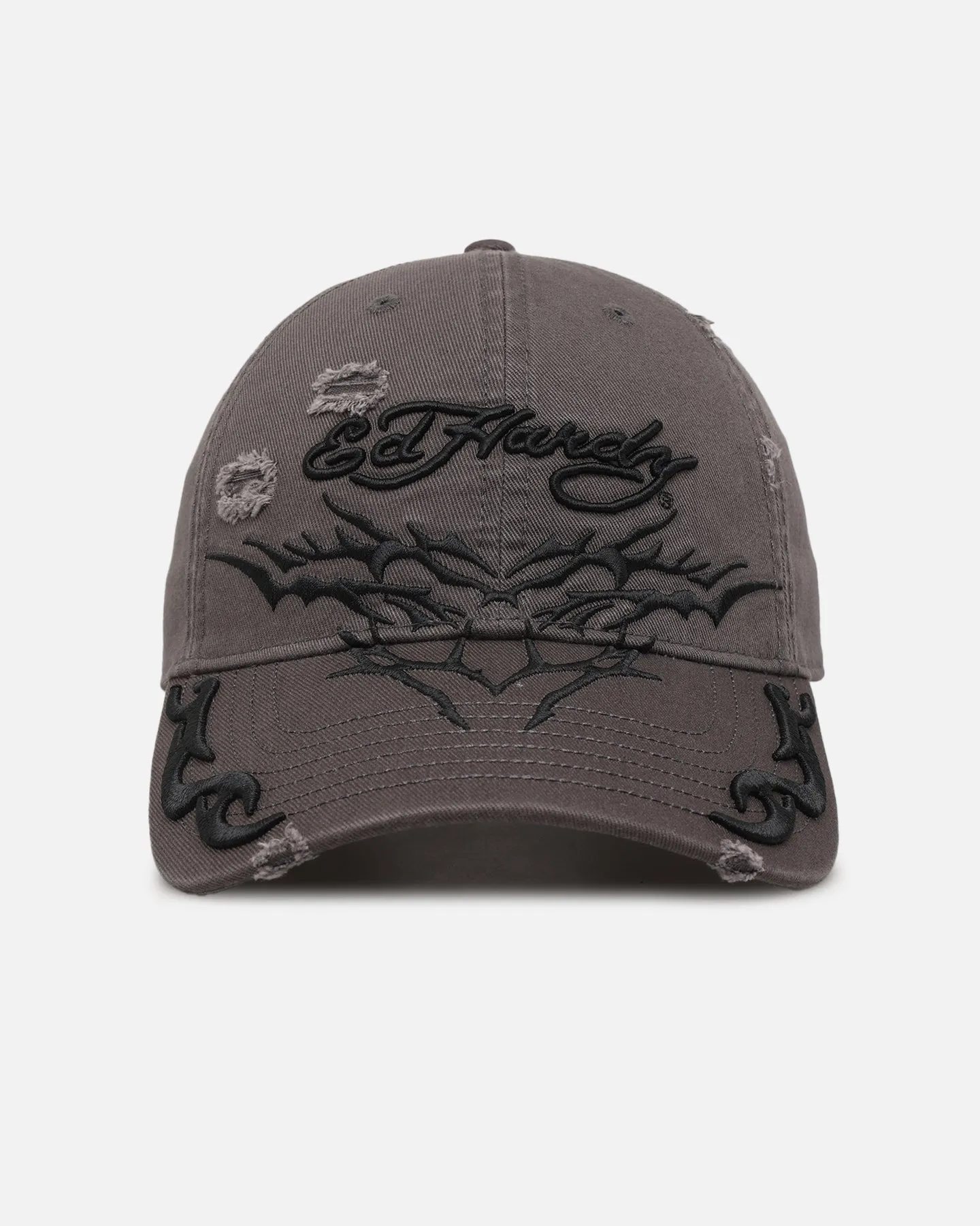 Ed Hardy Tribal Dad Strapback Hat Vintage Wash