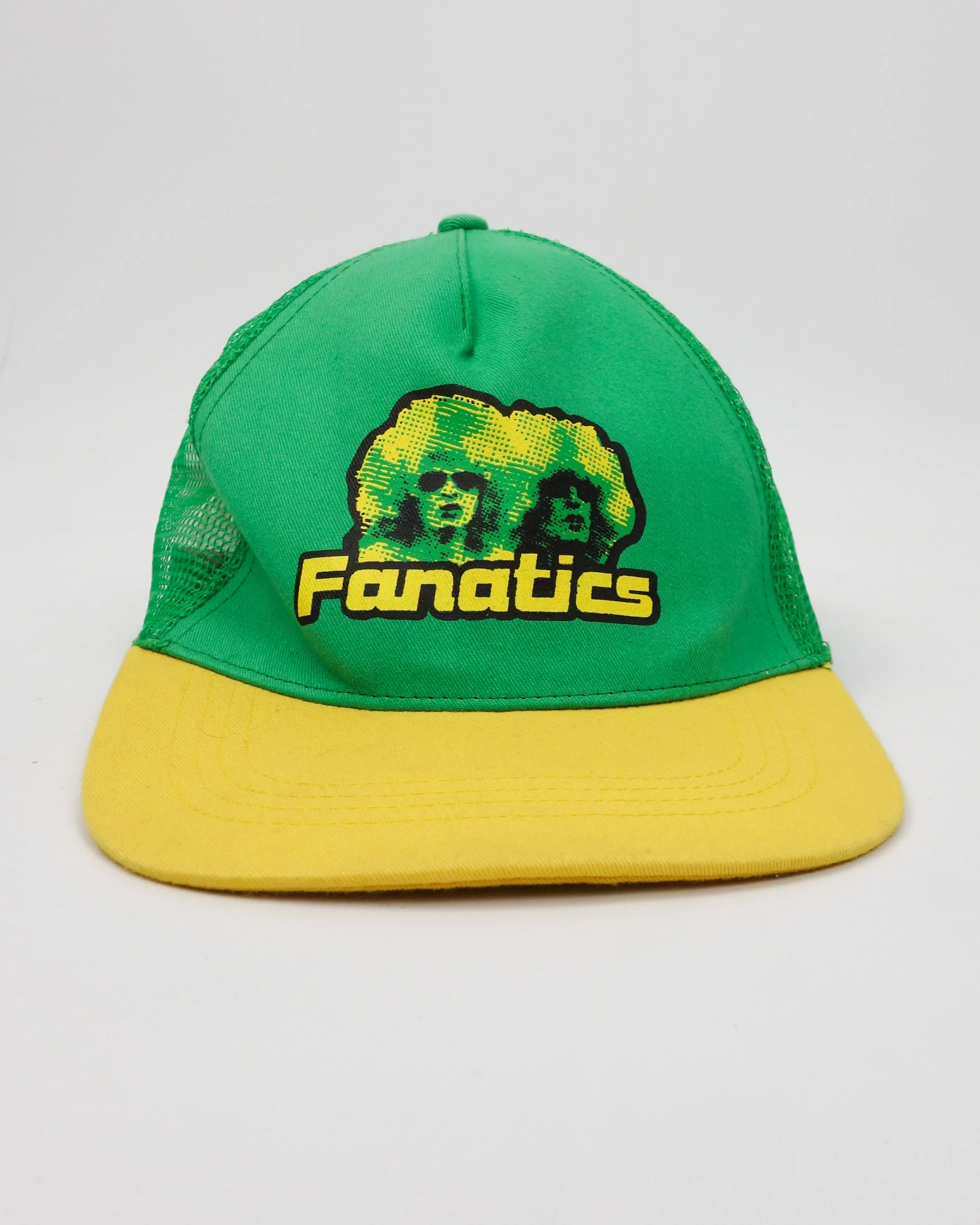 Fanatics Yellow and Green Printed Trucker Cap 1997