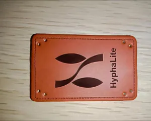 H HyphaLite PU Leather Label Handmade Tag Label Handmade Tags DIY for Jeans Bags Shoes Hat Crafts, Knitting and Crocheting