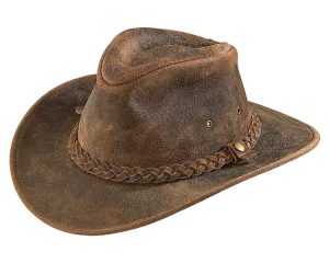 Henschel Hat Company | Outback Leather Hiker Hat