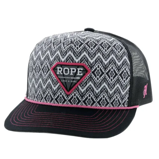 Hooey "Rope Like a Girl" Snapback Cap