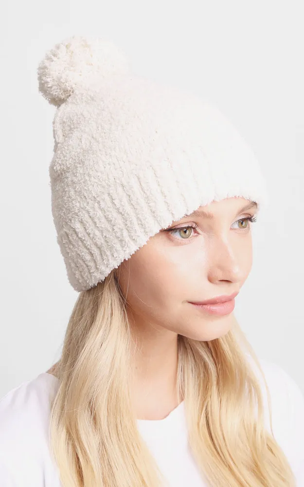 JH270 Solid Color Luxury Soft Beanie W/ Pom-Pom