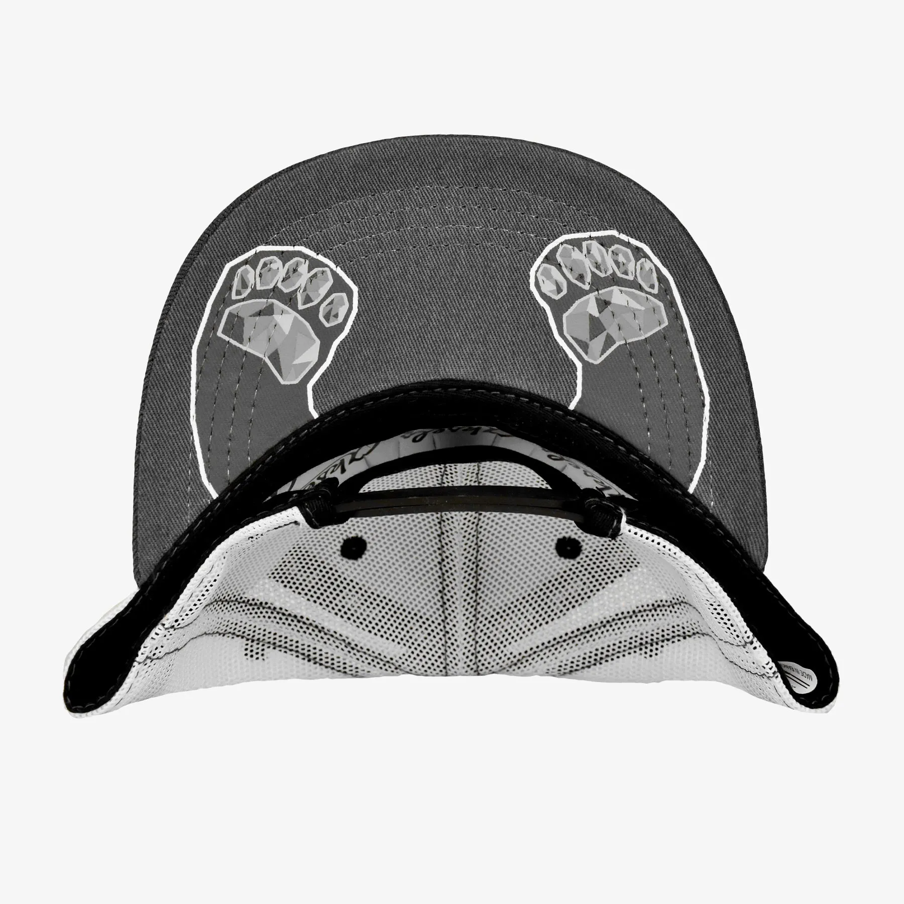 Kids Denver Blue Bear Flatbill Snapback Hat