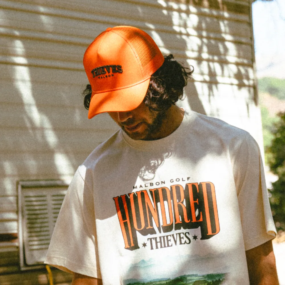 Malbon x 100 Thieves Wrangler Rope Trucker Hat