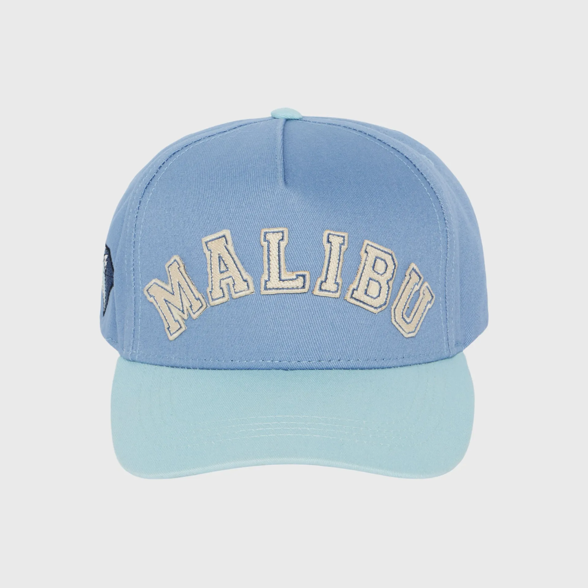 Malibu Leather Strap Back Blue