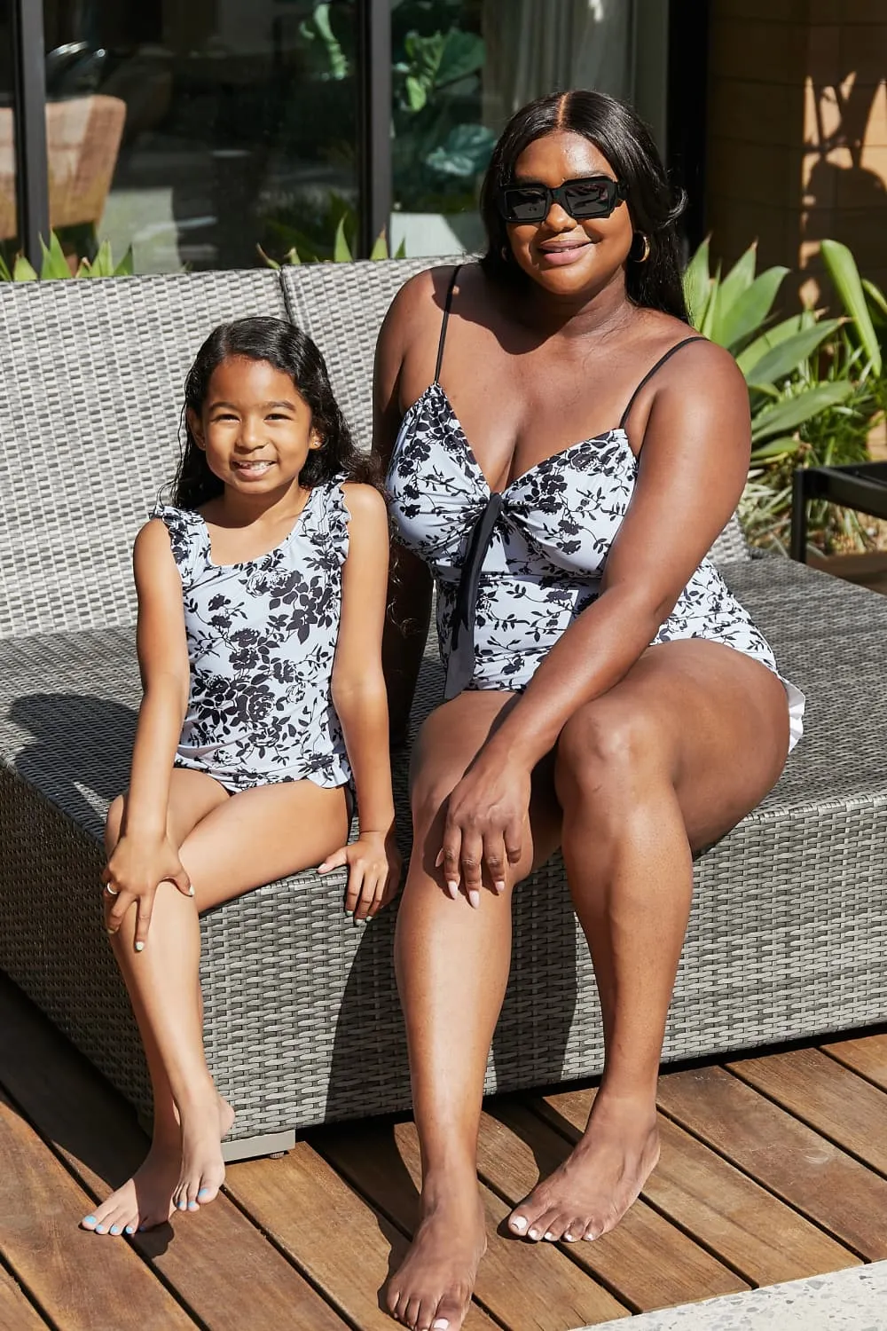 Marina West Swim Cte d'Azur Ruffle Trim One-Piece Swimsuit