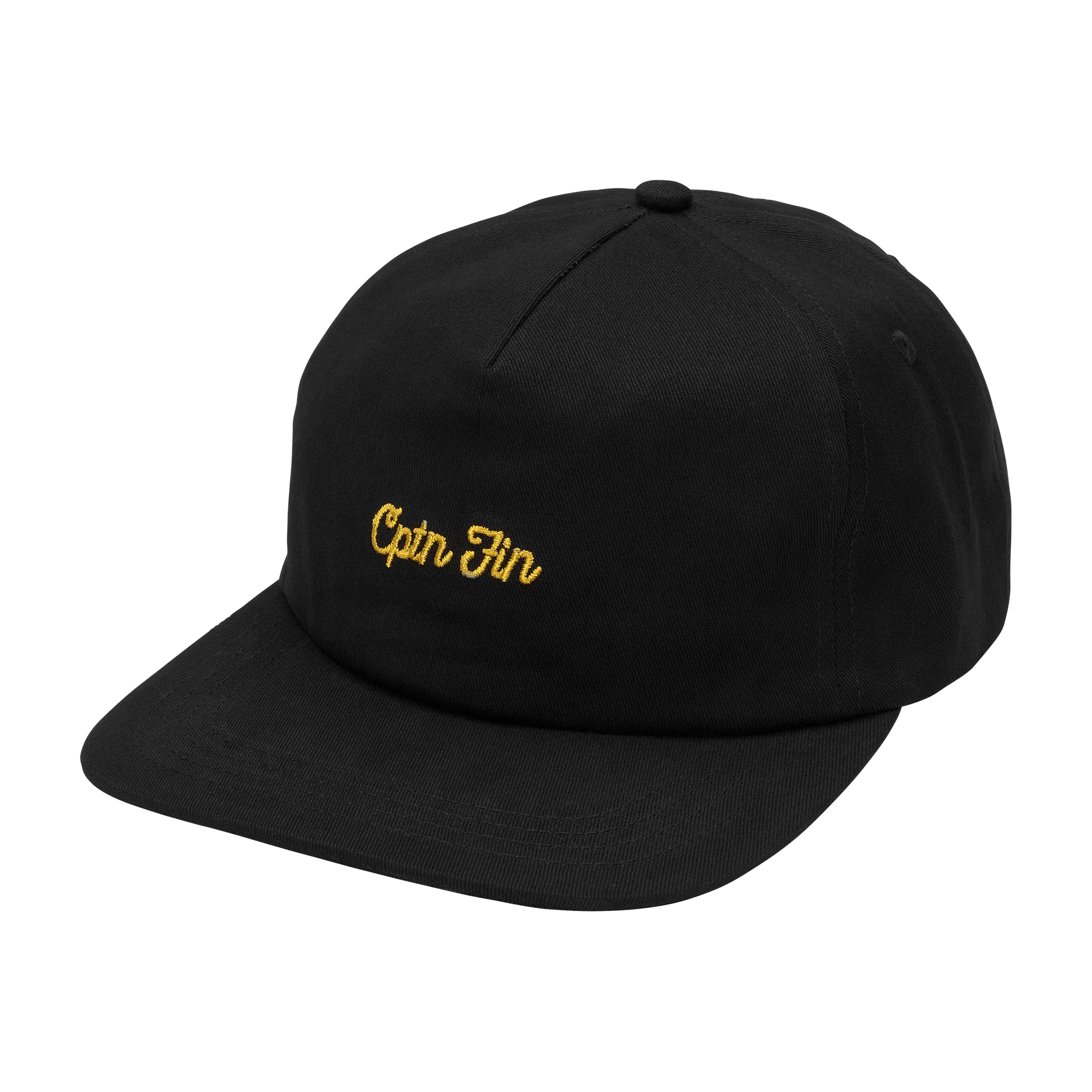 Melrose 5 Panel Hat - Black