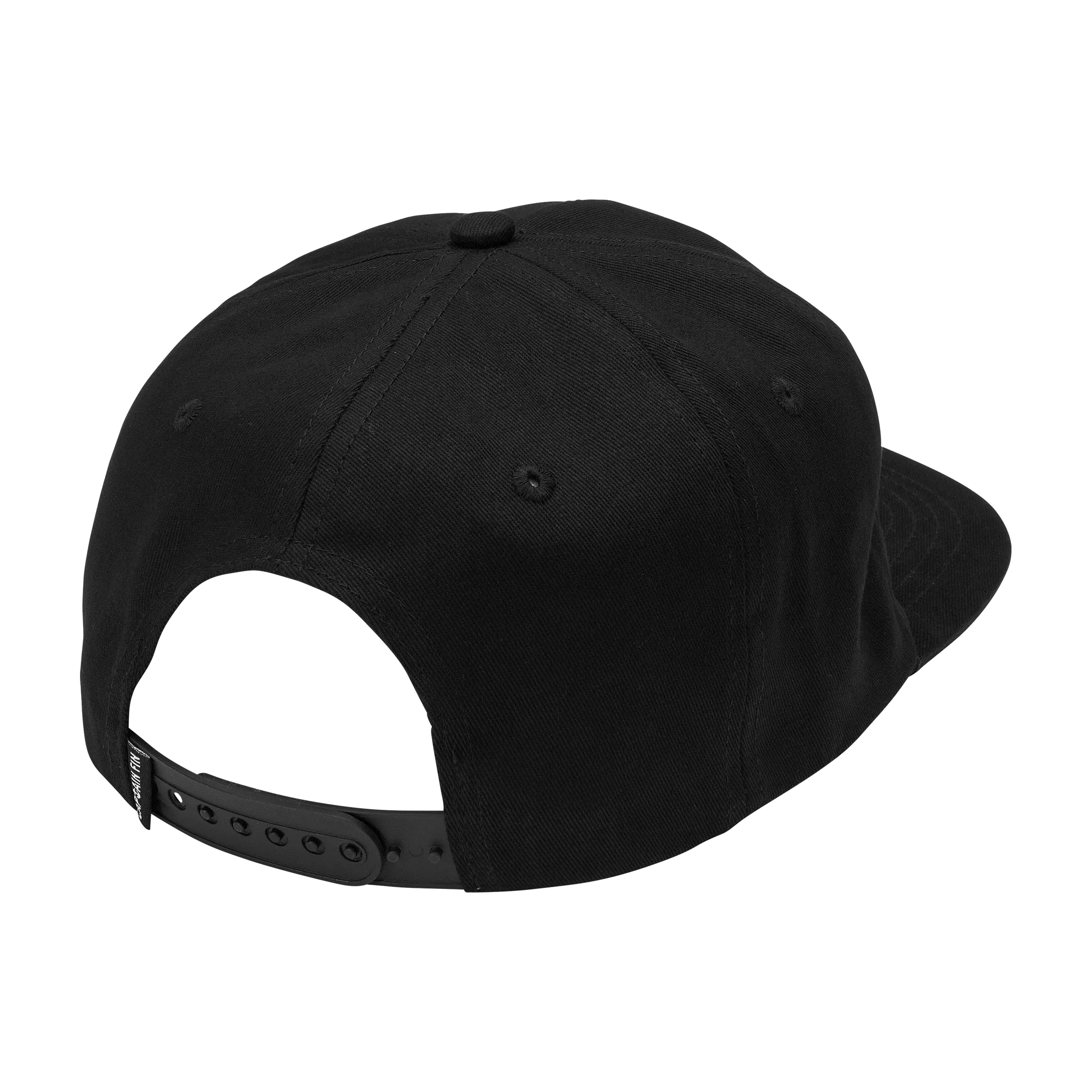 Melrose 5 Panel Hat - Black