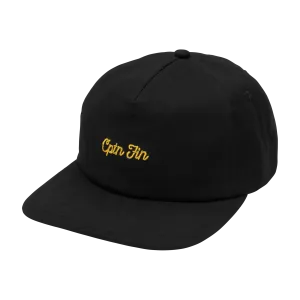 Melrose 5 Panel Hat - Black