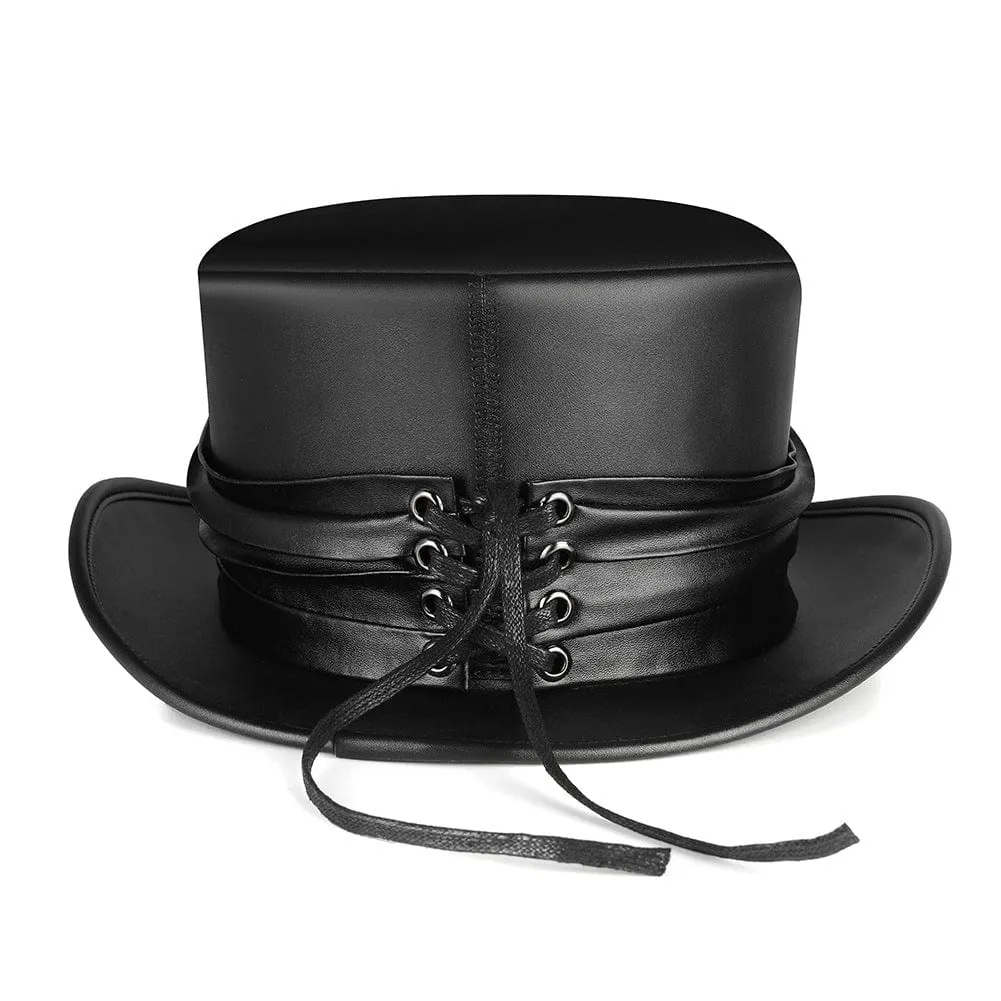 Men's Gothic Strappy Evil Eyes Hat