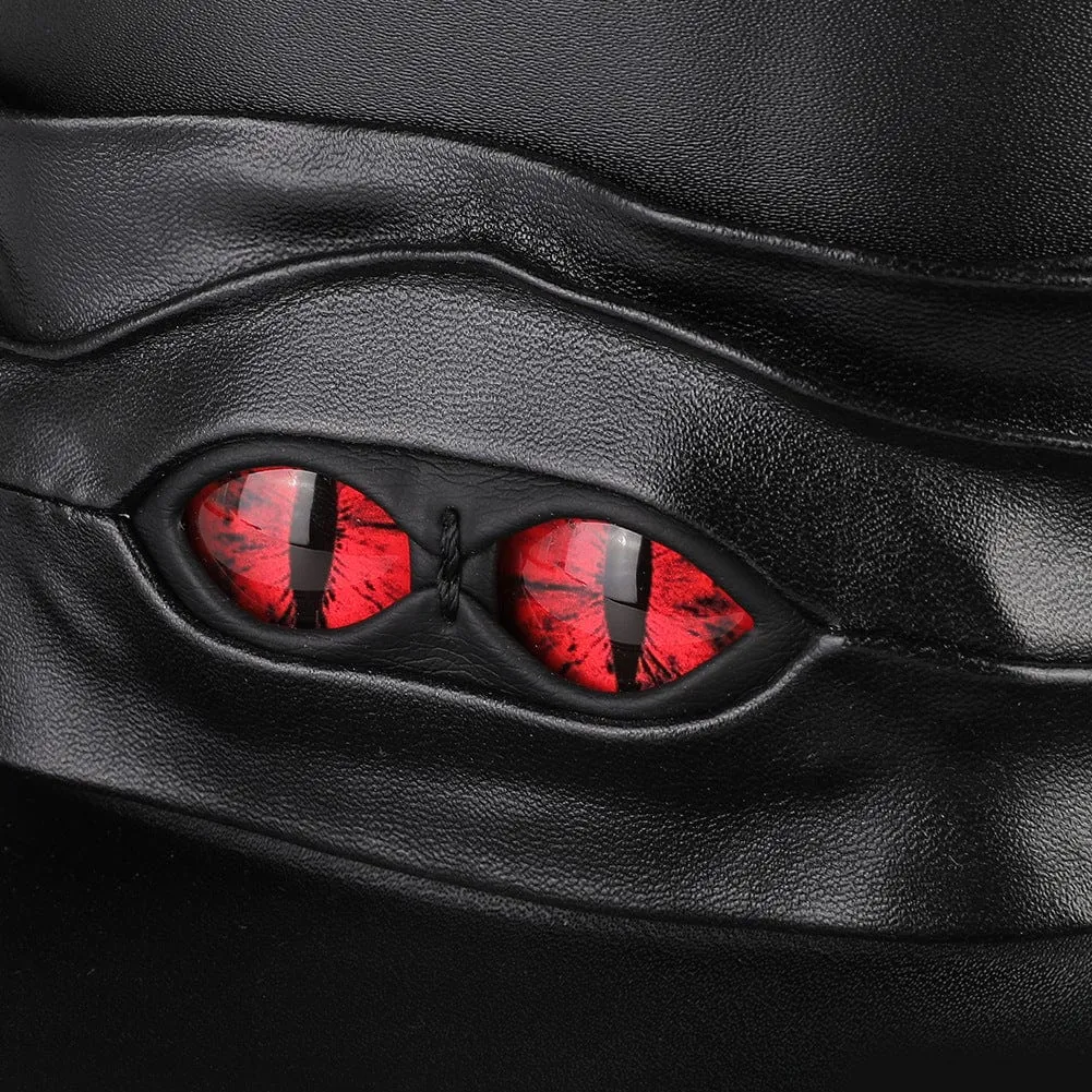 Men's Gothic Strappy Evil Eyes Hat