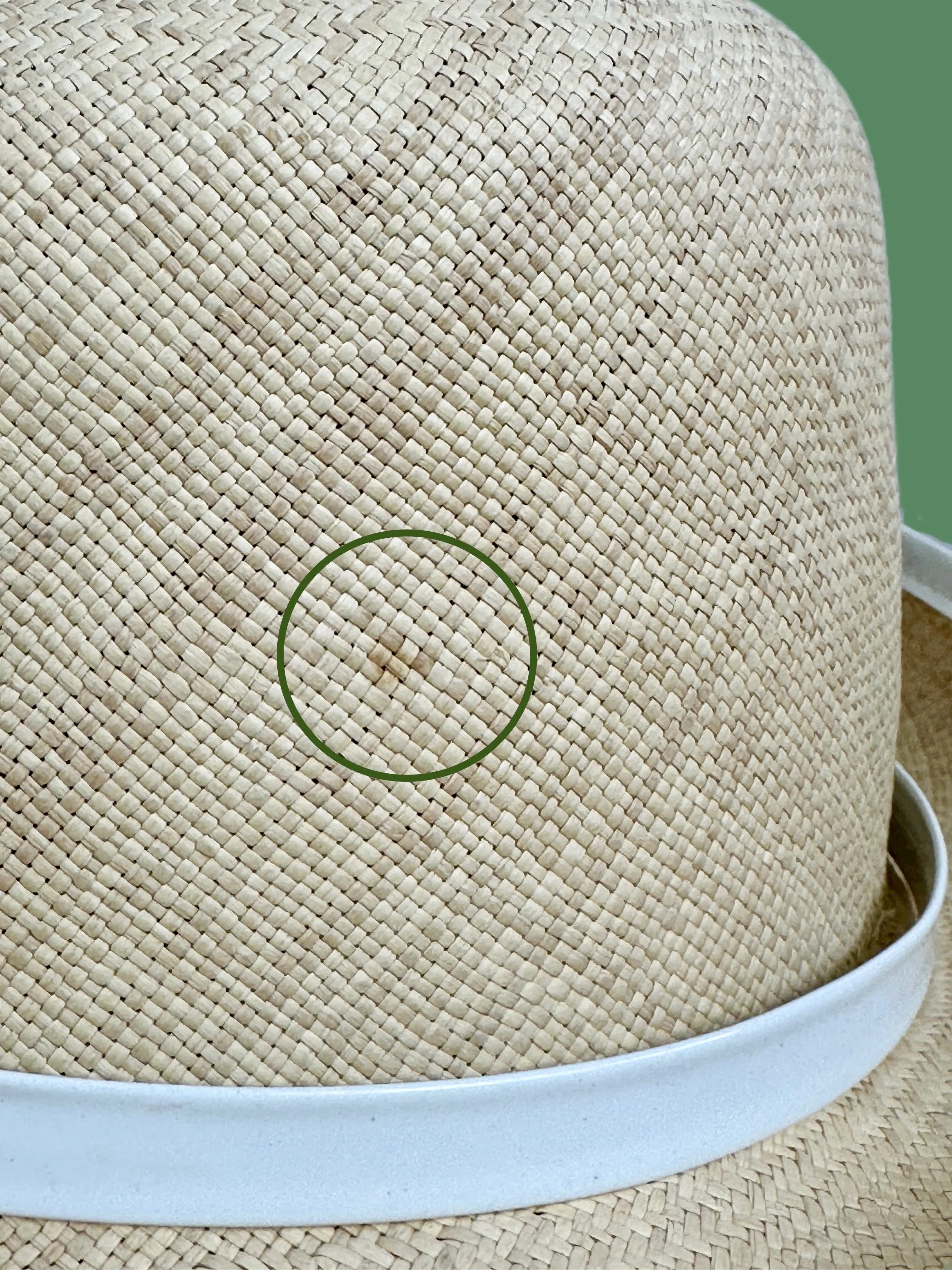 PANAMA 60s Lightweight Handwoven Straw Hat