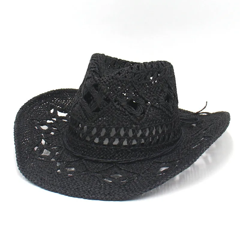 RAYLENE Vintage Hollow Straw Hat