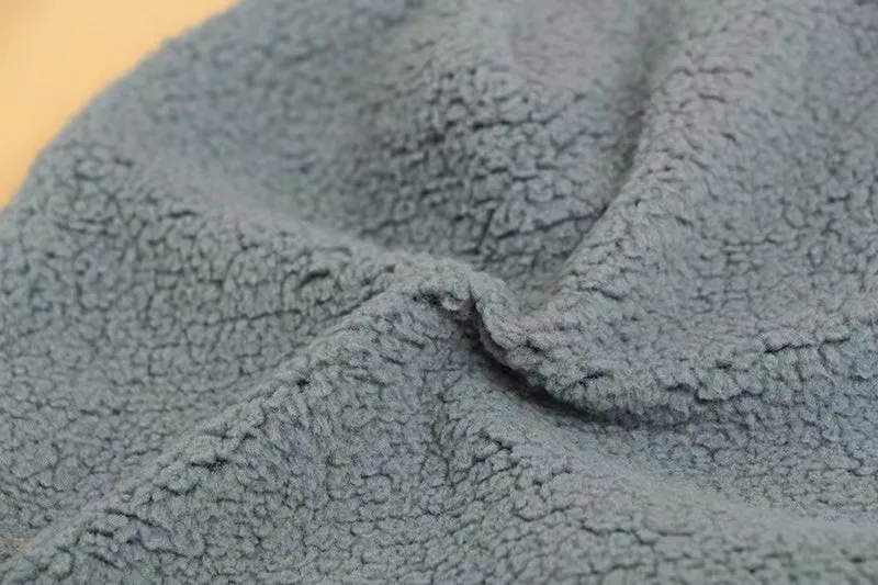 Solid Color Winter Plush Beanie Hat