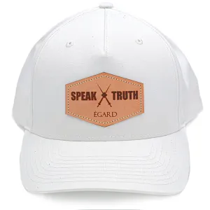 Speak Truth White Hat