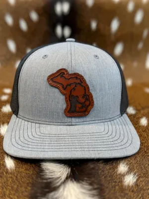 State of Michigan Bowfisherman PATCH Hat