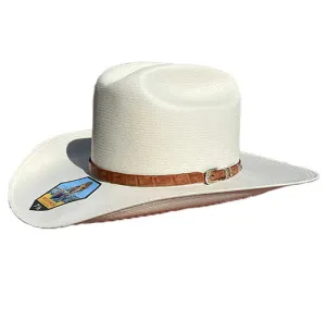 Stetson Hats Men's El Jefe Cognac 5000x Premium Straw Hats