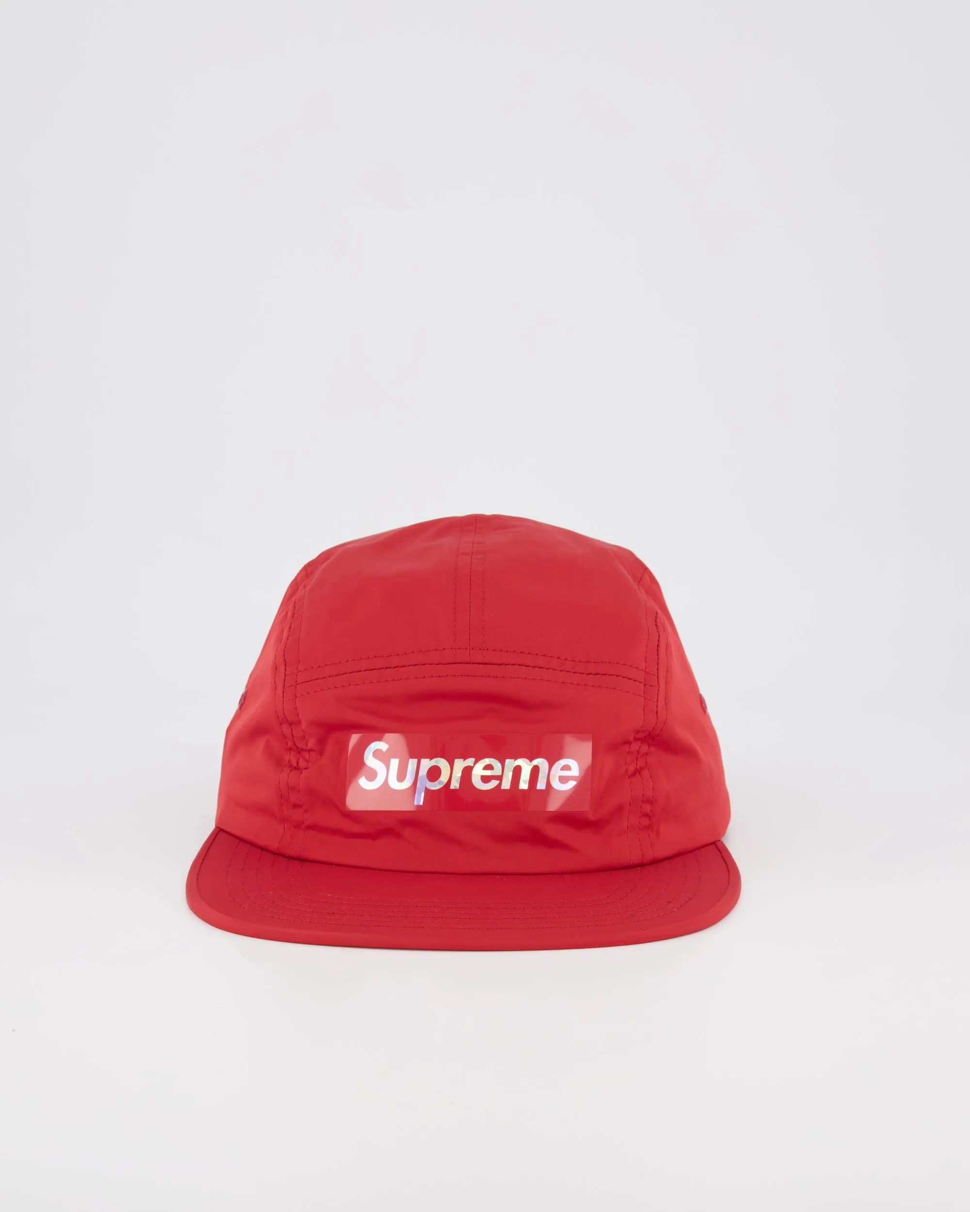 SUPREME 5 PANEL CAMPER HAT - RED