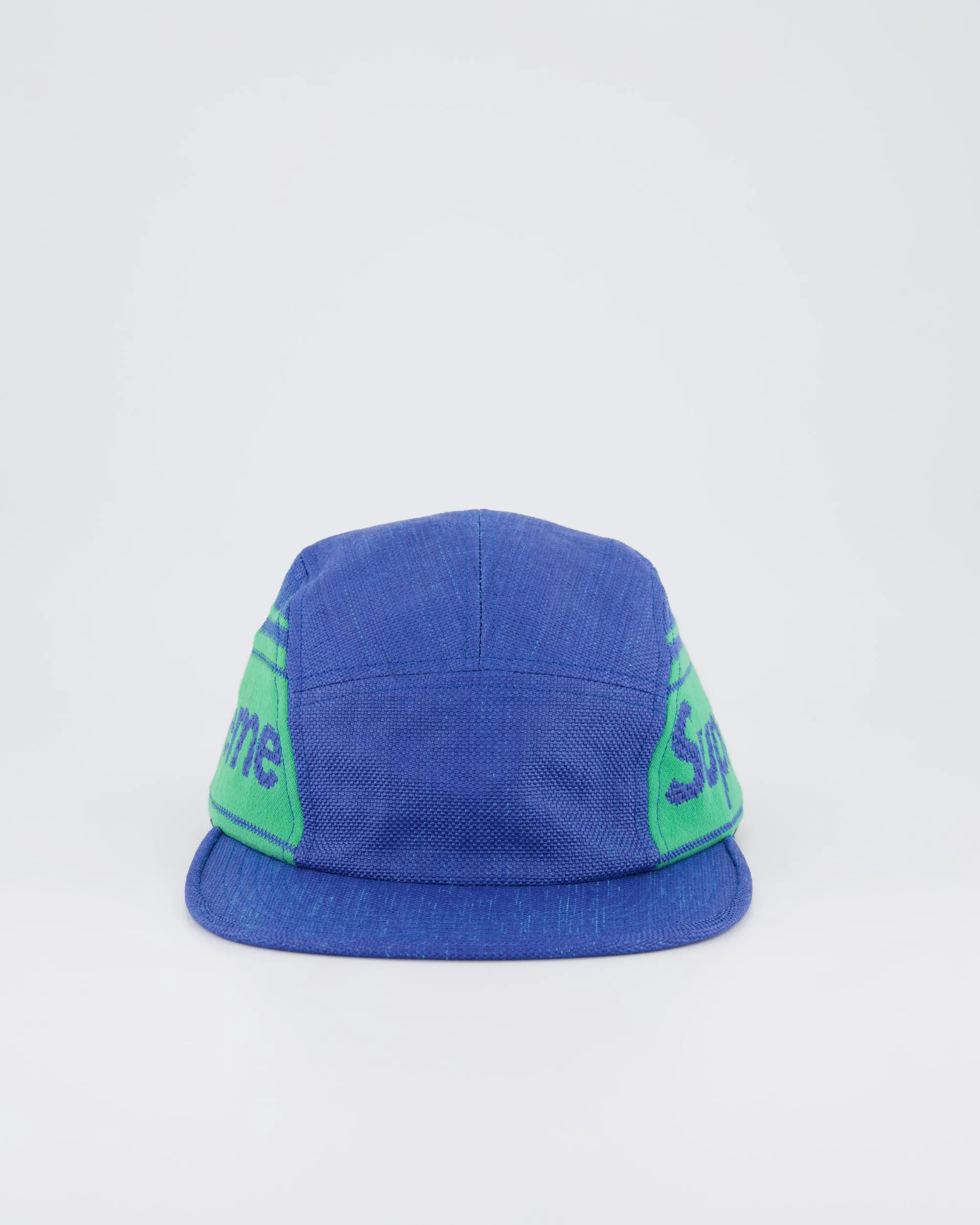 SUPREME CAVAS 5 PANEL HAT - PURPLE/TEAL