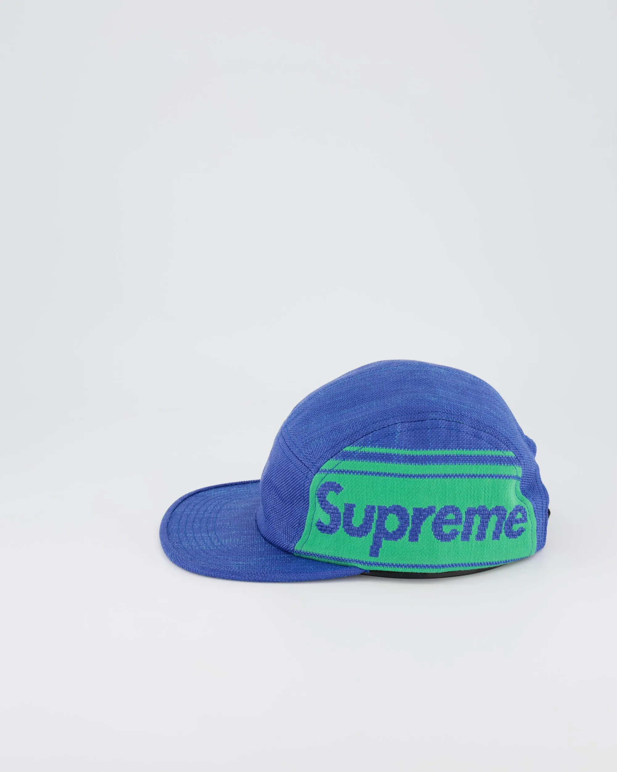 SUPREME CAVAS 5 PANEL HAT - PURPLE/TEAL