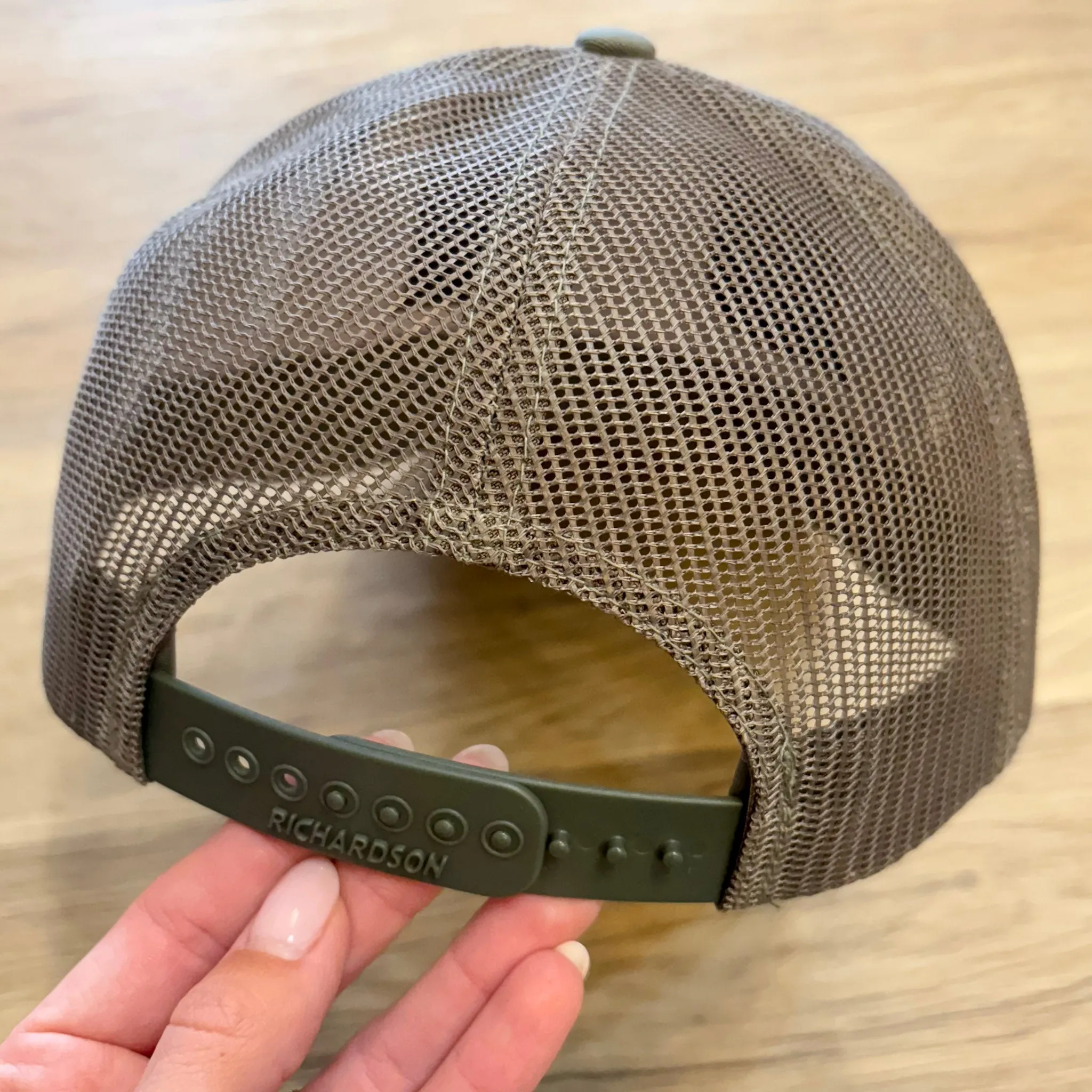 Texas Leather Patch Camo Hat